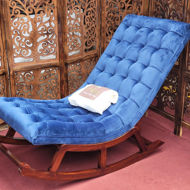 Luxurious Large Rocking Chair in Premium Sheesham Wood