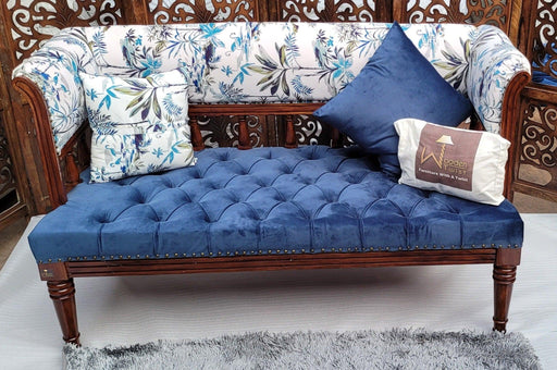 Wooden Bench for Living Room Comfort for Backrest (Teak Wood) - WoodenTwist