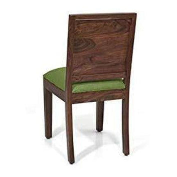 Round Dining Table with Seater 4 Chair And One Table (Teak Wood) - WoodenTwist