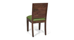 Round Dining Table with Seater 4 Chair And One Table (Teak Wood) - WoodenTwist