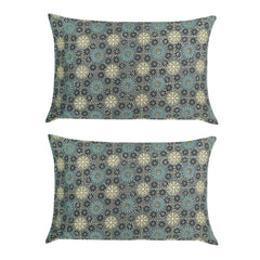 Rajasthani Jaipuri Cotton Block Print Double Bedsheets with 2 Pillow Covers - WoodenTwist