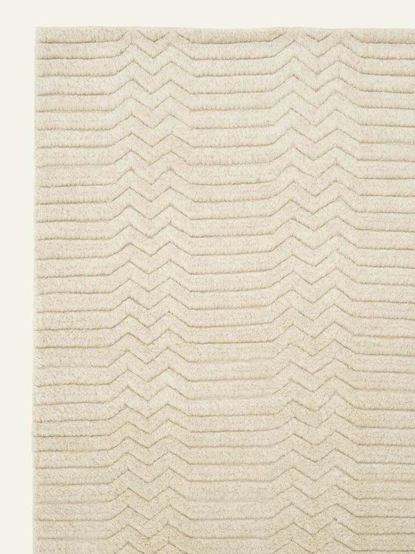 Serengeti Wool Rug Runner for Bedroom/Living Area/Home with Anti Slip Backing- - WoodenTwist