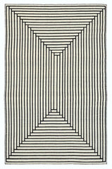 Noir Hand-Woven Reversible Rug Runner for Bedroom/Living Area/Home with Anti Slip Backing - WoodenTwist