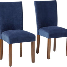 Trendy Accent Dining Chair in Velvet (Set of 2) - WoodenTwist