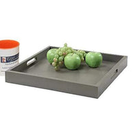MDF wood serving tray in White colour