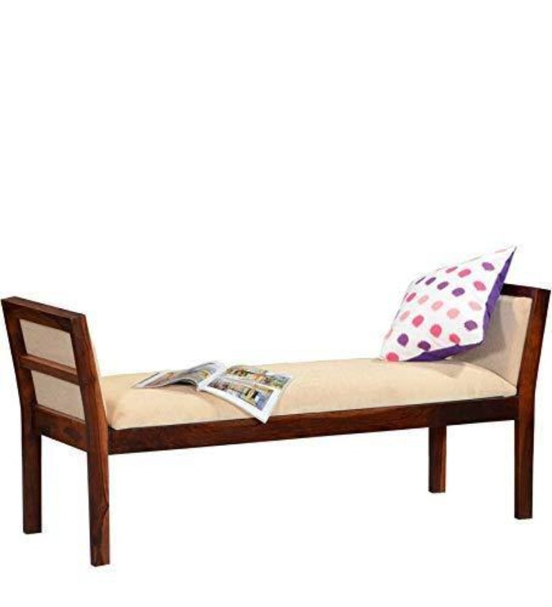 Wooden Bench for Living Room 2 Seater Dining Bench (Sheesham Wood) - WoodenTwist