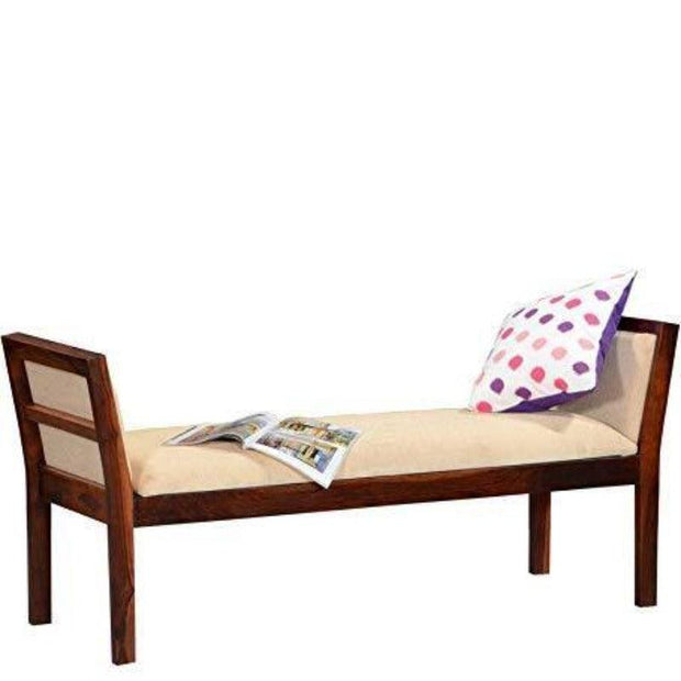 Wooden Bench for Living Room 2 Seater Dining Bench (Sheesham Wood) - WoodenTwist
