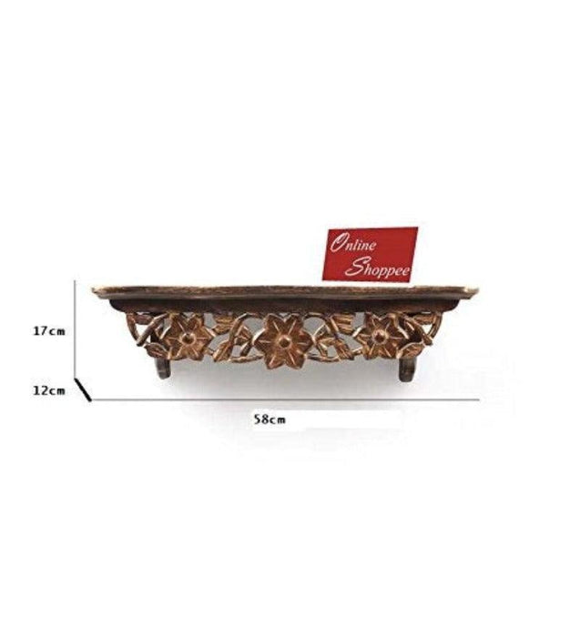 Buy Wooden Fancy Floating Wall Bracket/Book Rack Online-Floating Wall ...