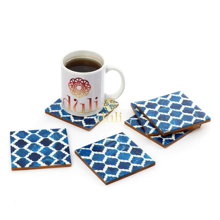 Tea Coasters for Home and Dining Table ( set of 4 ) - WoodenTwist