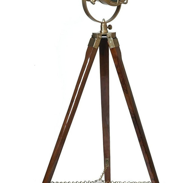 Tripod Floor Lamp Light Adjustable - WoodenTwist