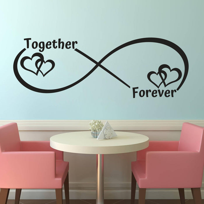 Together Forever" Wall Sticker - WoodenTwist