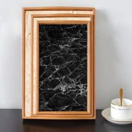 Natural Bamboo Wood Designer Large Serving Tray - collection view