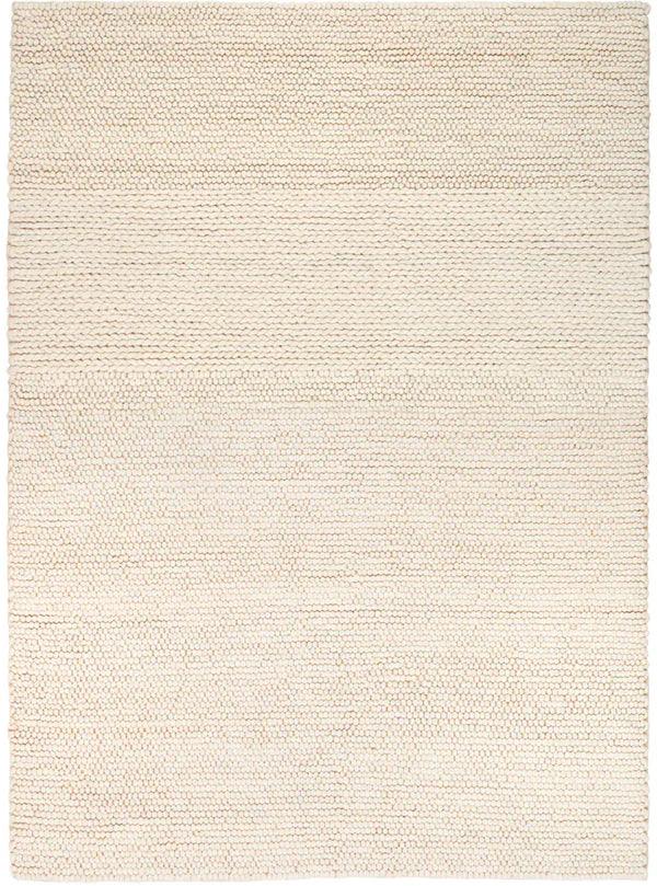 Rugberry Pebble & Braid Rug Runner for Bedroom/Living Area/Home with Anti Slip Backing - WoodenTwist