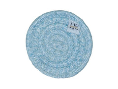 Ladli Jee Polyster Round Coaster Set (6 PCS Set) Machine Washable Absorbent Size: 5 inch Diameter - WoodenTwist