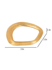 Gold Ring Napkin Ring (Se of 6) - WoodenTwist