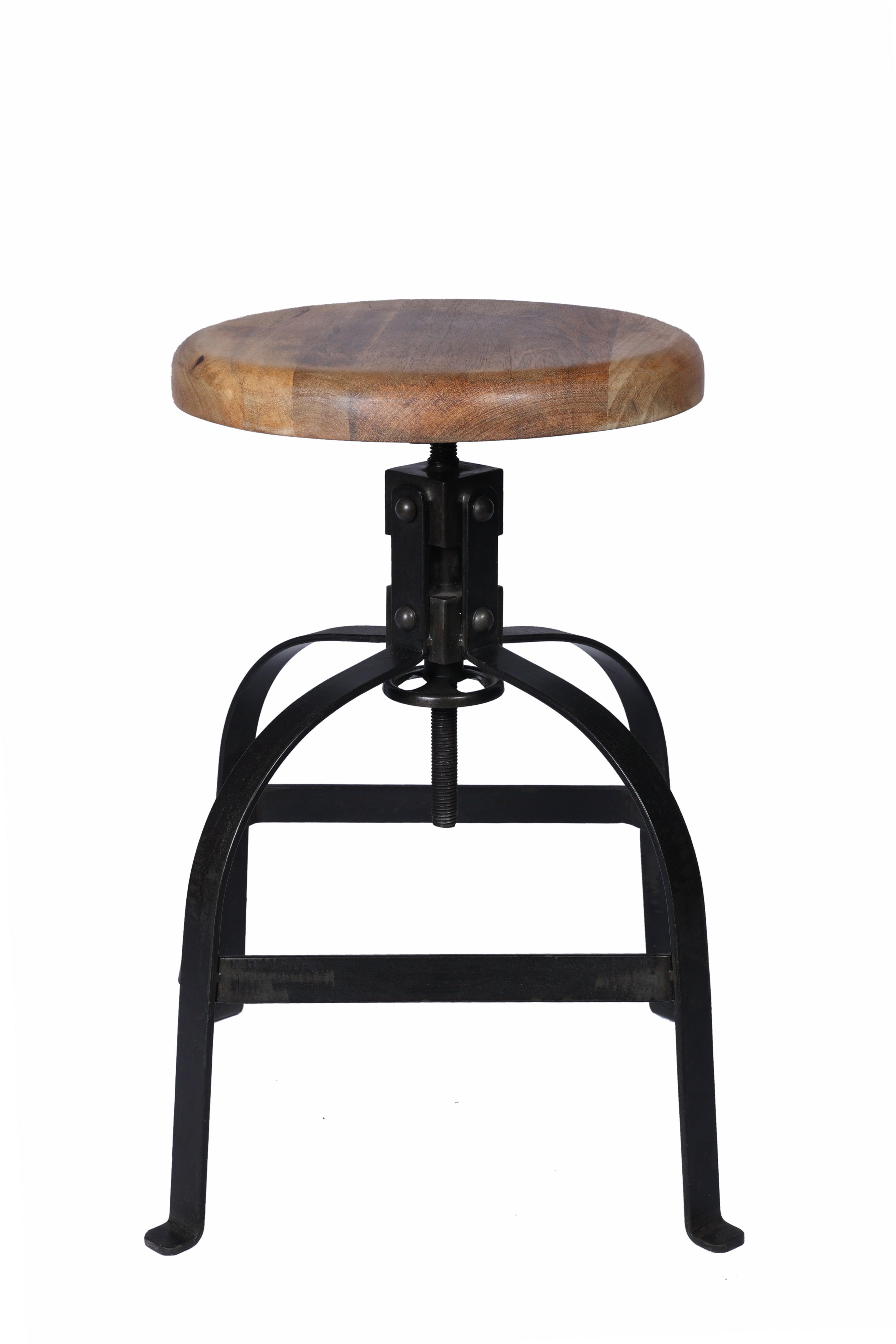 Stylish & Classy Wooden Handmade Bar Stool - WoodenTwist