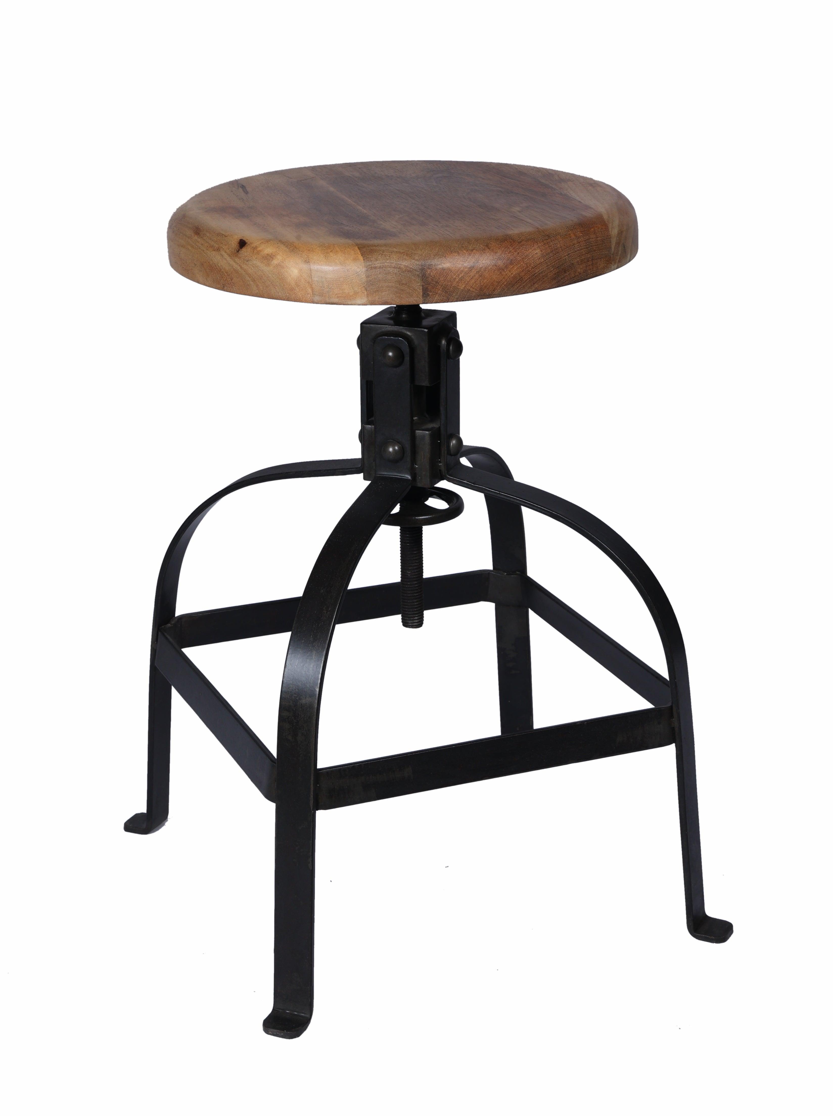 Stylish & Classy Wooden Handmade Bar Stool - WoodenTwist