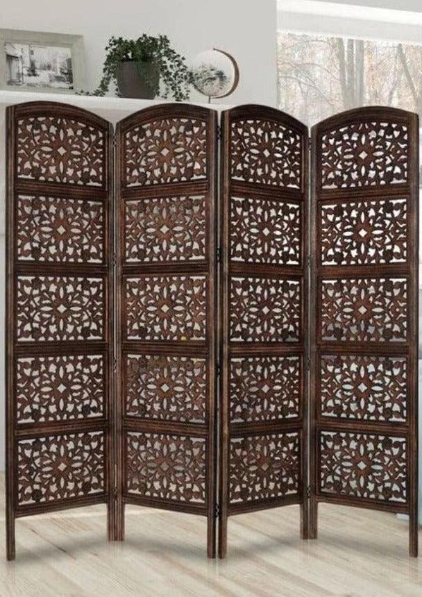 Solid Wood Room Divider/Partition for Home Décor - WoodenTwist