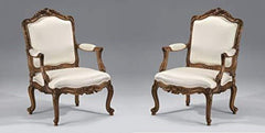 Lujo Arm Chair Carved From Teak Wood (Set of 2)