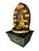 Buddha 9 Steps Water Fountain with Water Pump - WoodenTwist
