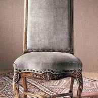 Hand Carved Comfort Cushion Backrest Dining Chair - WoodenTwist