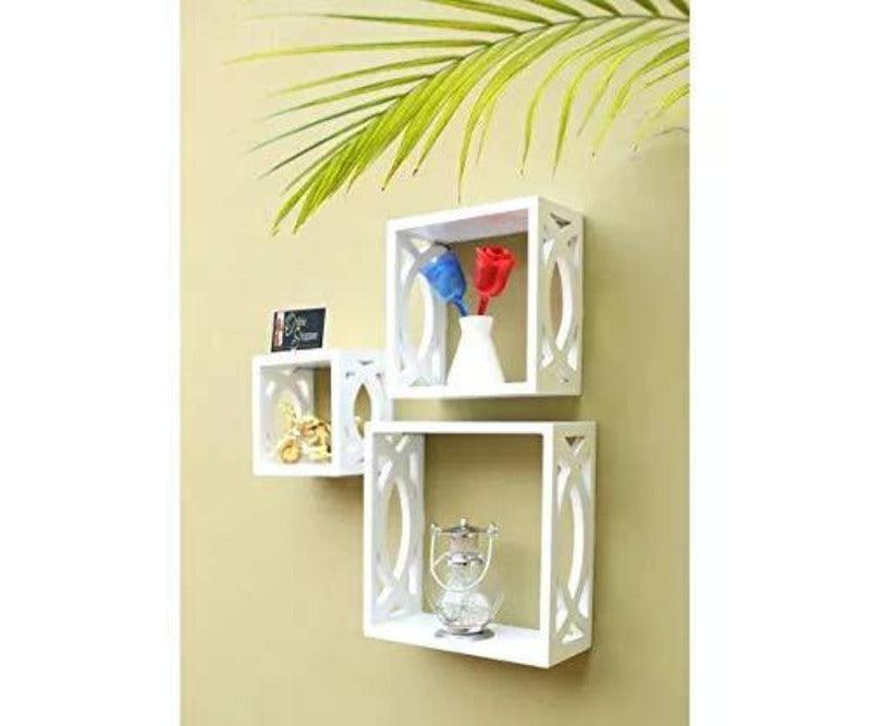Elegant Floating Wall Shelf ( Set of 3) - WoodenTwist