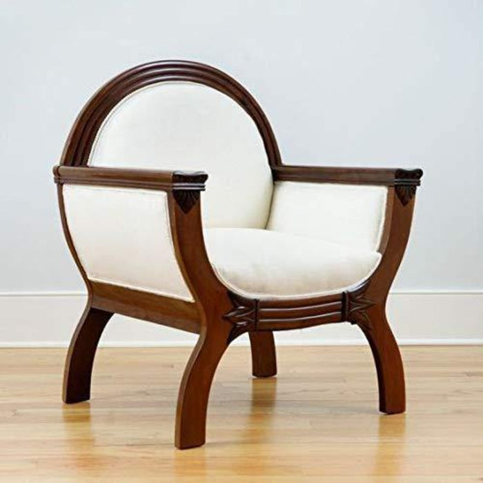 Wood Comfortable Arm Chair (Set of 2) - WoodenTwist