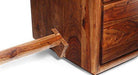 Wooden Handicrafts Study Table Office Desk Cabinet (Sheesham Wood) - WoodenTwist