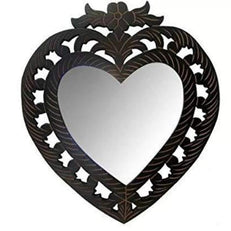 MDF wood wall mirror 
