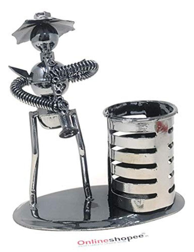 Metal Bandsman Grande Pen Pencil Holder - WoodenTwist