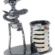 Metal Bandsman Grande Pen Pencil Holder - WoodenTwist