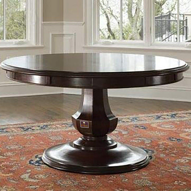 Wooden Hand Carved Dining Table Set With 4 Chair (Teak Wood) - WoodenTwist