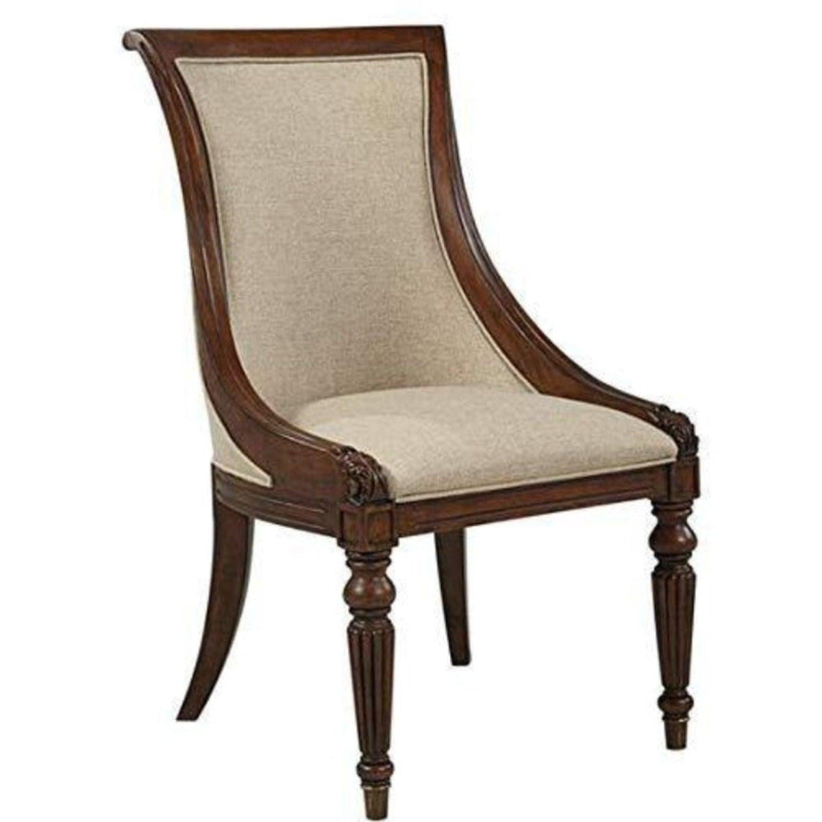 Handmade Zigzag Teak Wood Dining Chair