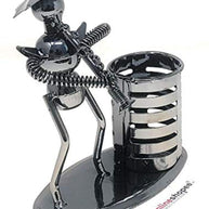 Metal Bandsman Grande Pen Pencil Holder - WoodenTwist