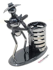 Metal Bandsman Grande Pen Pencil Holder - WoodenTwist