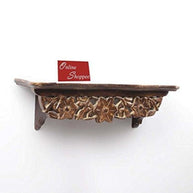 Wooden Fancy Floating Wall Bracket/Book Rack - WoodenTwist