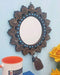 wooden decorative mirror