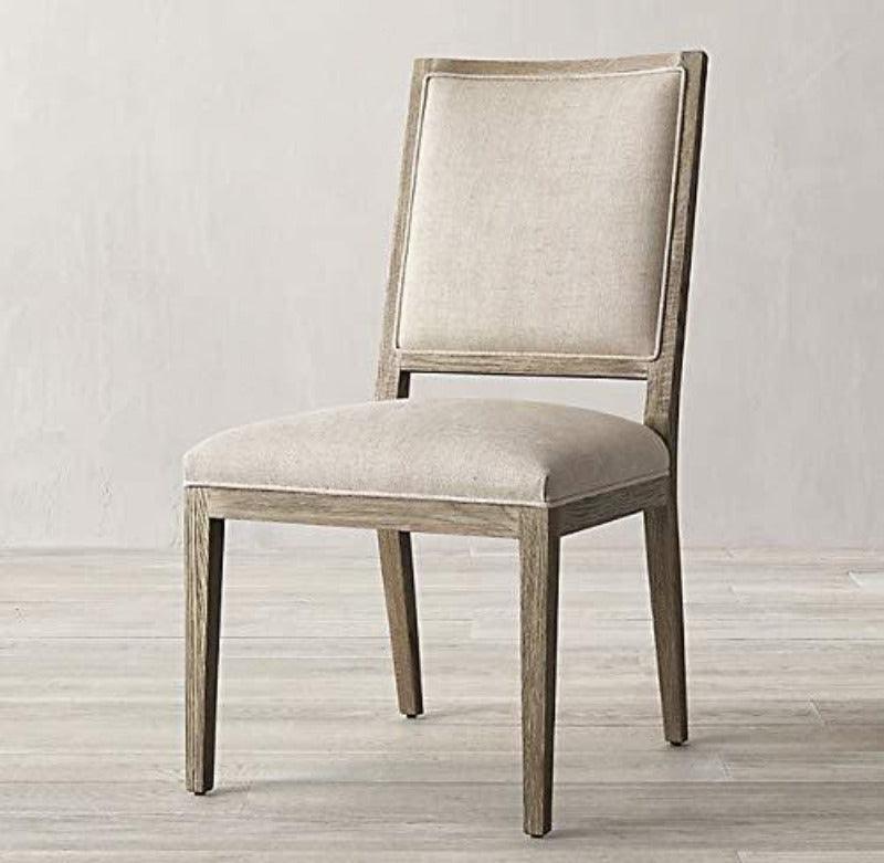 Wooden French Stylish Comfort Cushioned Dining Chair - WoodenTwist