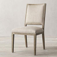 Wooden French Stylish Comfort Cushioned Dining Chair - WoodenTwist