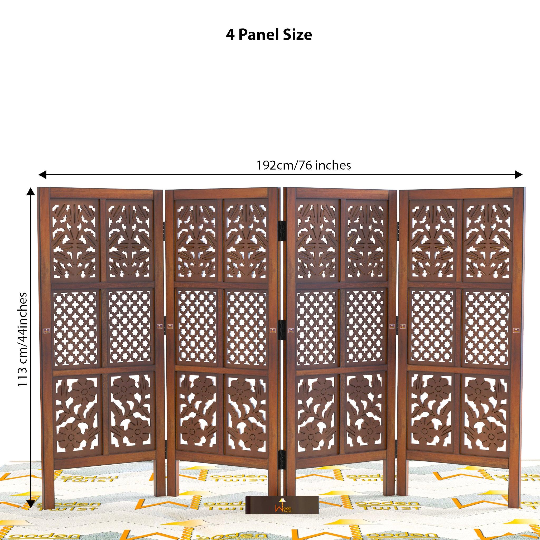 Pet Safety Gate Dogs Room Divider Separator Wooden Partition - WoodenTwist