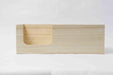 Pine Wood Striped Tray and Coaster Set - WoodenTwist