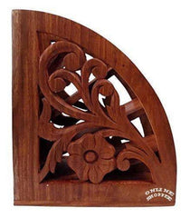 wooden remote stand