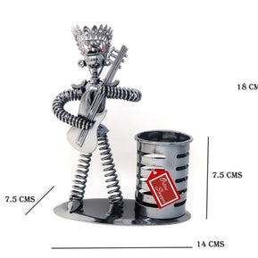 Metal Bandsman Pen Pencil Holder - WoodenTwist