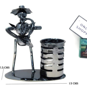 Metal Bandsman Grande Pen Pencil Holder - WoodenTwist