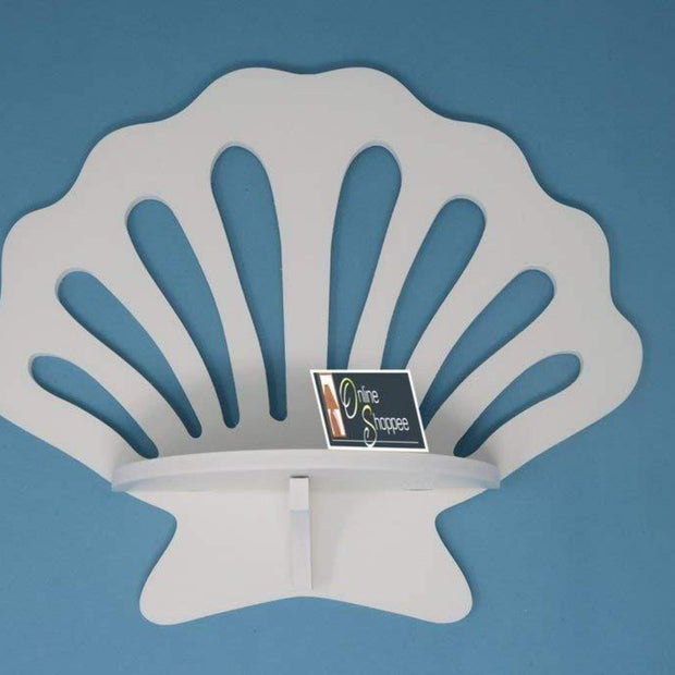 Trendy White Wall Shelf - WoodenTwist
