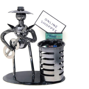 Metal Bandsman Grande Pen Pencil Holder - WoodenTwist