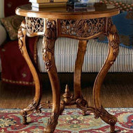 Wooden Bedside End Table (Teak Wood) - WoodenTwist