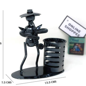 Metal Bandsman Grande Pen Pencil Holder - WoodenTwist
