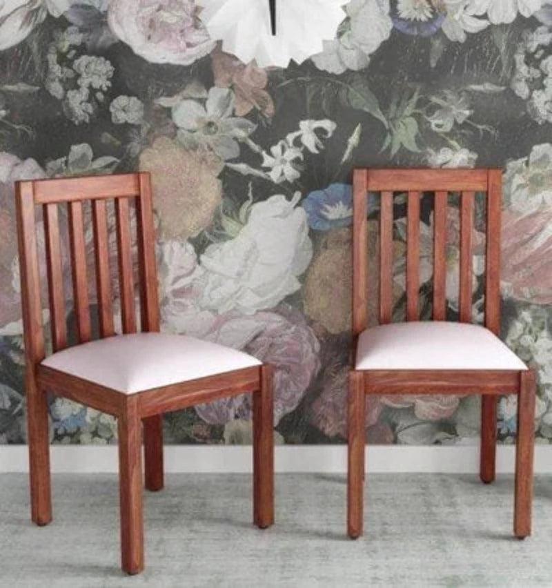 Wooden Comfort Cushioned Seating Dining Chair