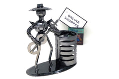 Metal Bandsman Grande Pen Pencil Holder - WoodenTwist